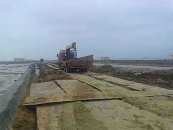 漢口鋼板出租租賃案例